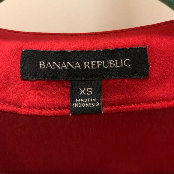 WORN ONCE BR Silk Blouse - Picture 2 of 2